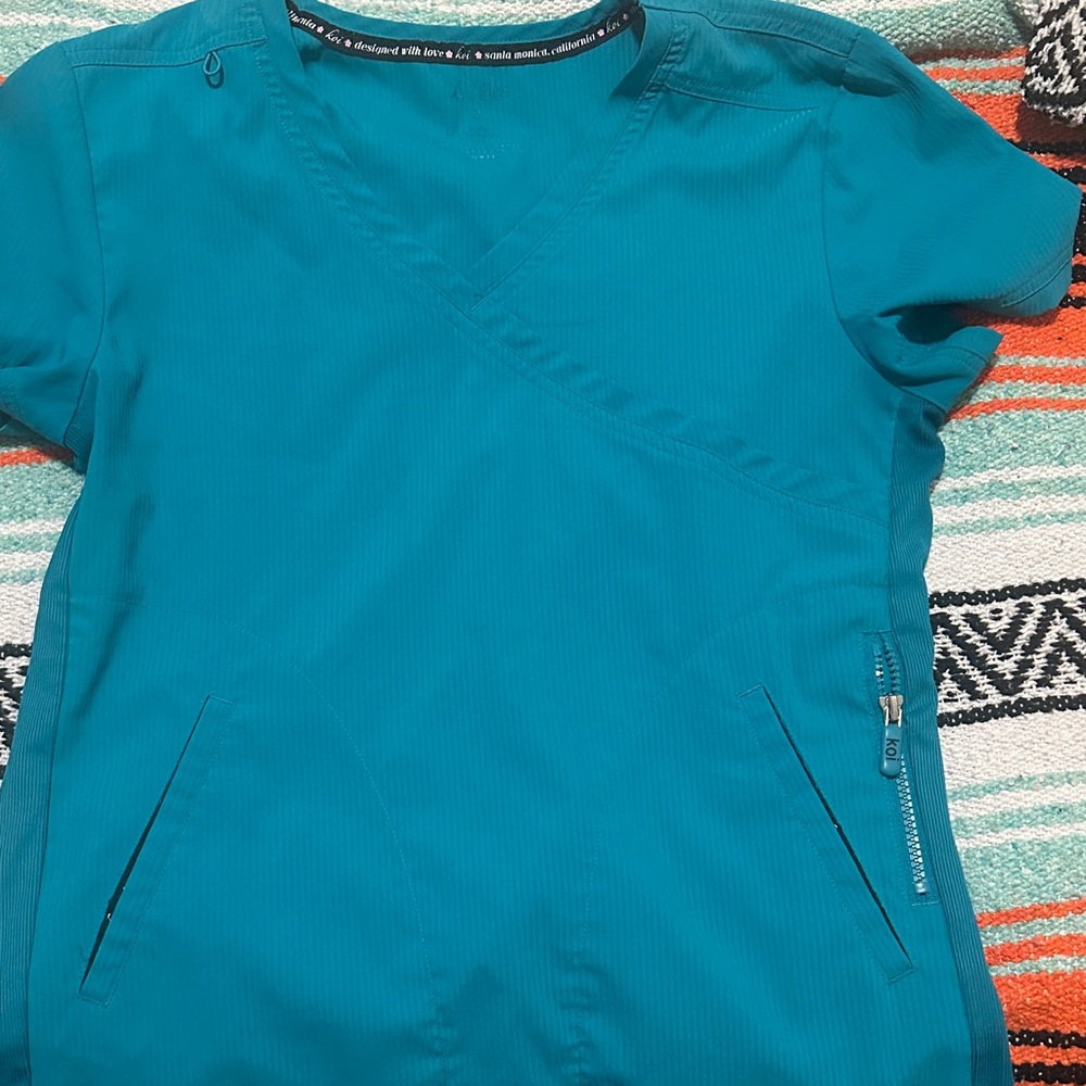 Koi Scubs Teal Set includes the bottoms